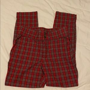 Hollister plaid pants